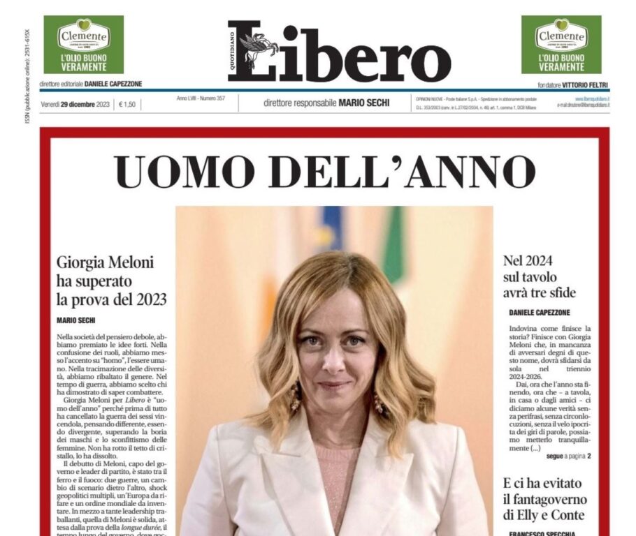 giorgia-meloni-libero-cop-910x768