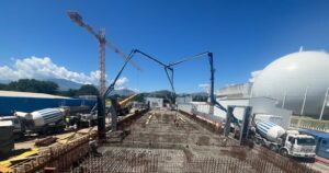attività di realizzazione della soletta di fondazione del dep temporaneo DT2 del Garigliano_foto1 (1)