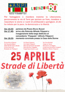 strade di libertà 2025