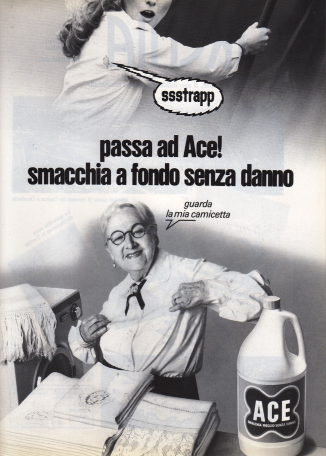 spot ACE anni '80