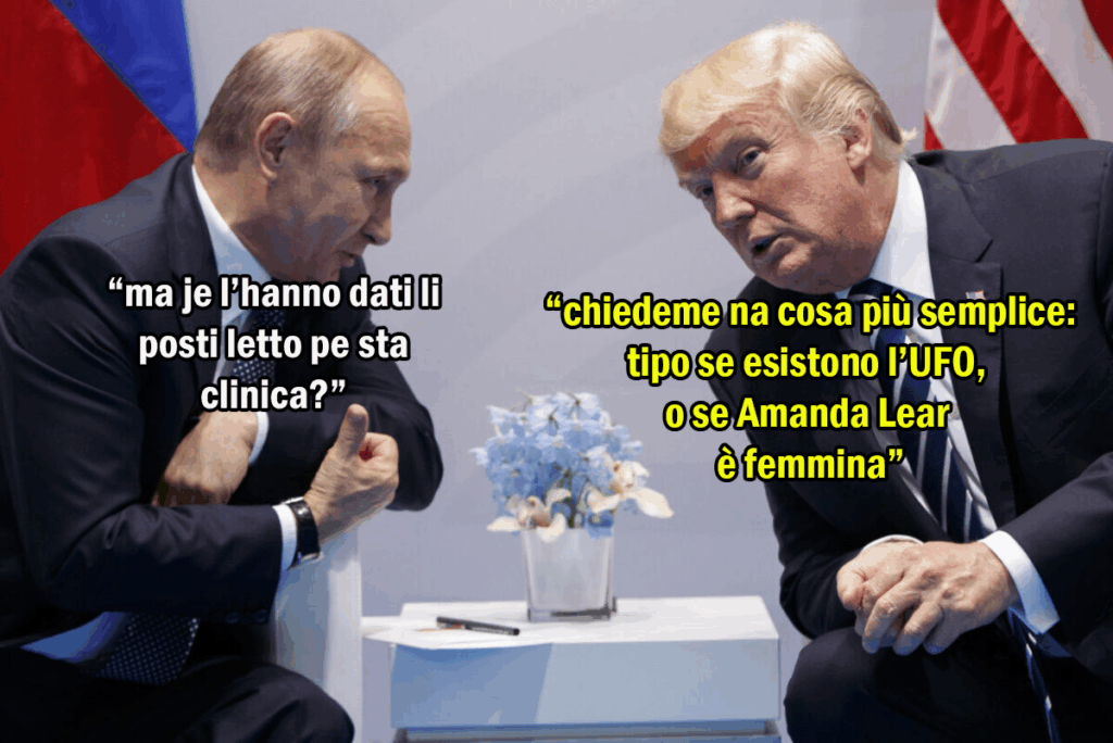 Trump e Putin discutono